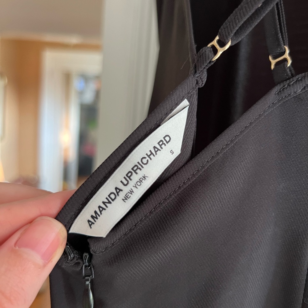 Amanda Uprichard Marianna Feather-trim Dress - Picture 6 of 6